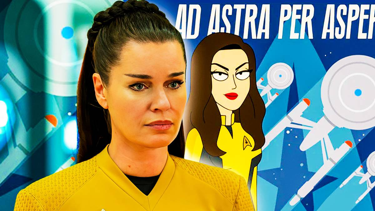 Number One's Starfleet Poster Recreated In Star Trek Strange New Worlds ...
