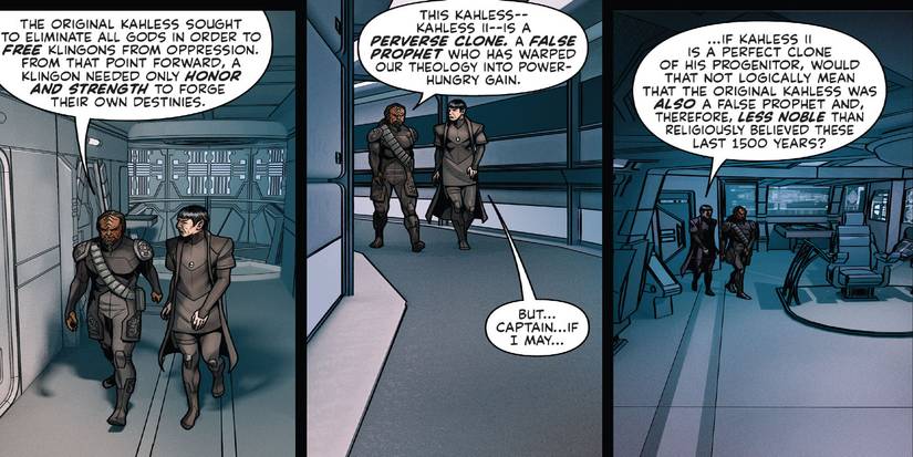 Mister Spock Argues Why Klingon Society Is Built on a Lie