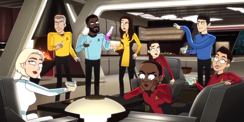 Proof Animation Strange New Worlds Crossover Proves Animated Star Trek Is Canon