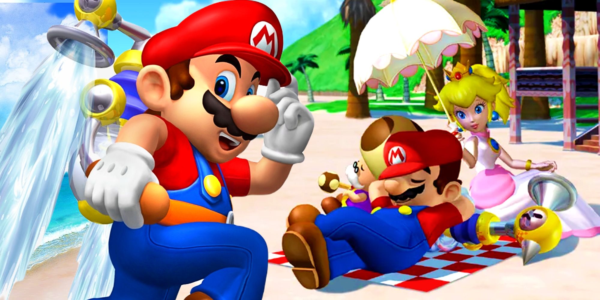 Super Mario Sunshine Returns With Fantastic Multiplayer Mode image