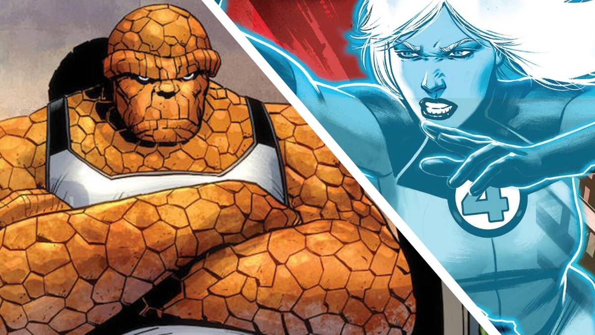 Invisible Woman Thinks the Thing Failed Reed Richards - Not the Other ...