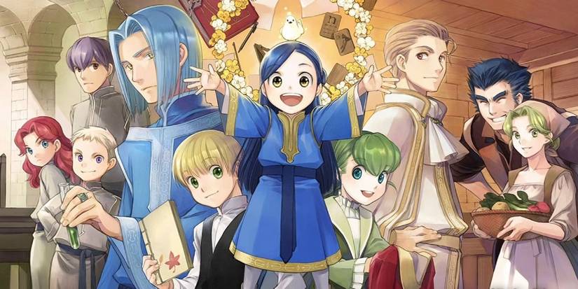 The cast of Ascendance of a Bookworm