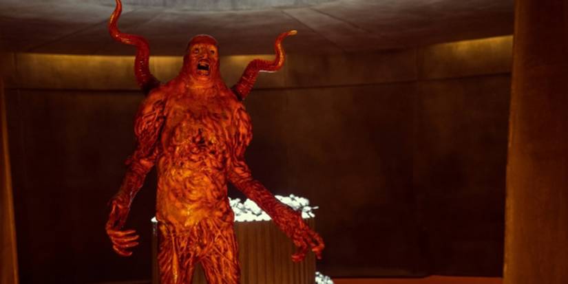 A criatura em Cabinet Of Curiosities The Viewing