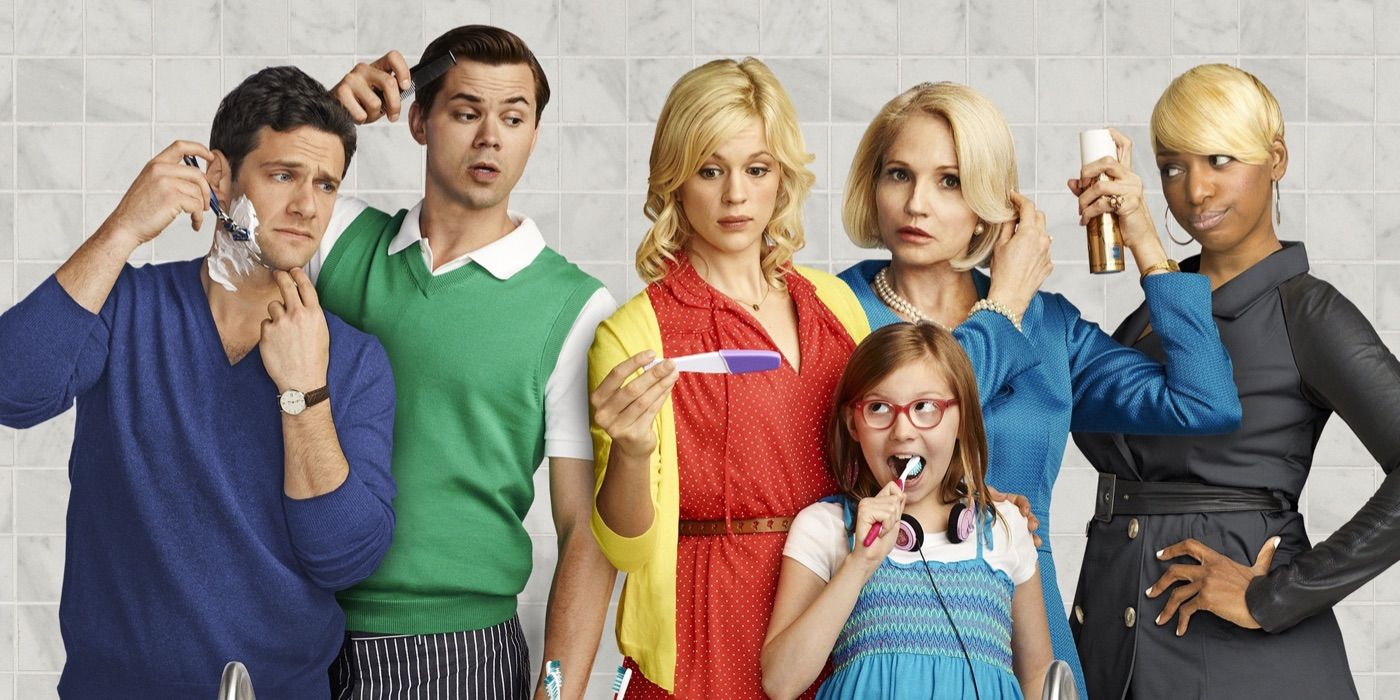 The cast of New Normal pose for a promo image 