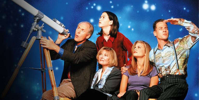 A família Solomon reunida em 3rd Rock from the Sun