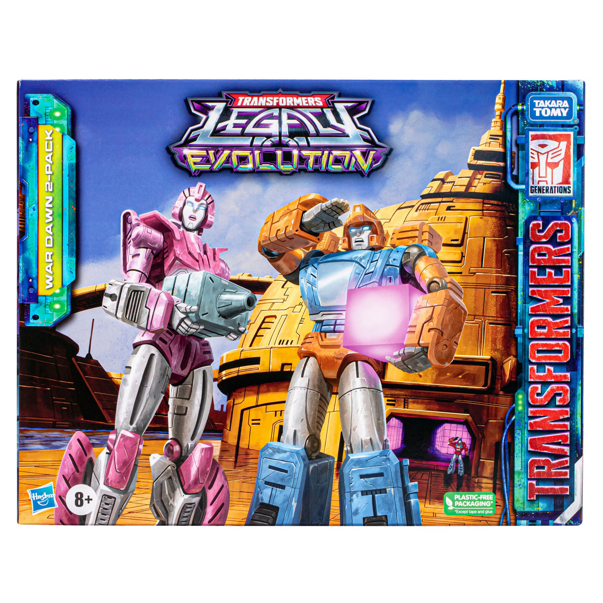Transformers Legacy Armada Powerlinx Hot Shot & Minicon Jolt In-Hand Images - Transformers