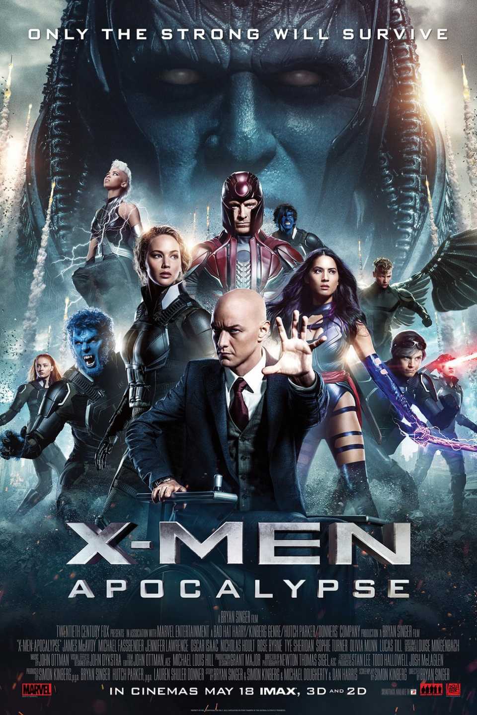 X-Men Apocalypse Movie Poster