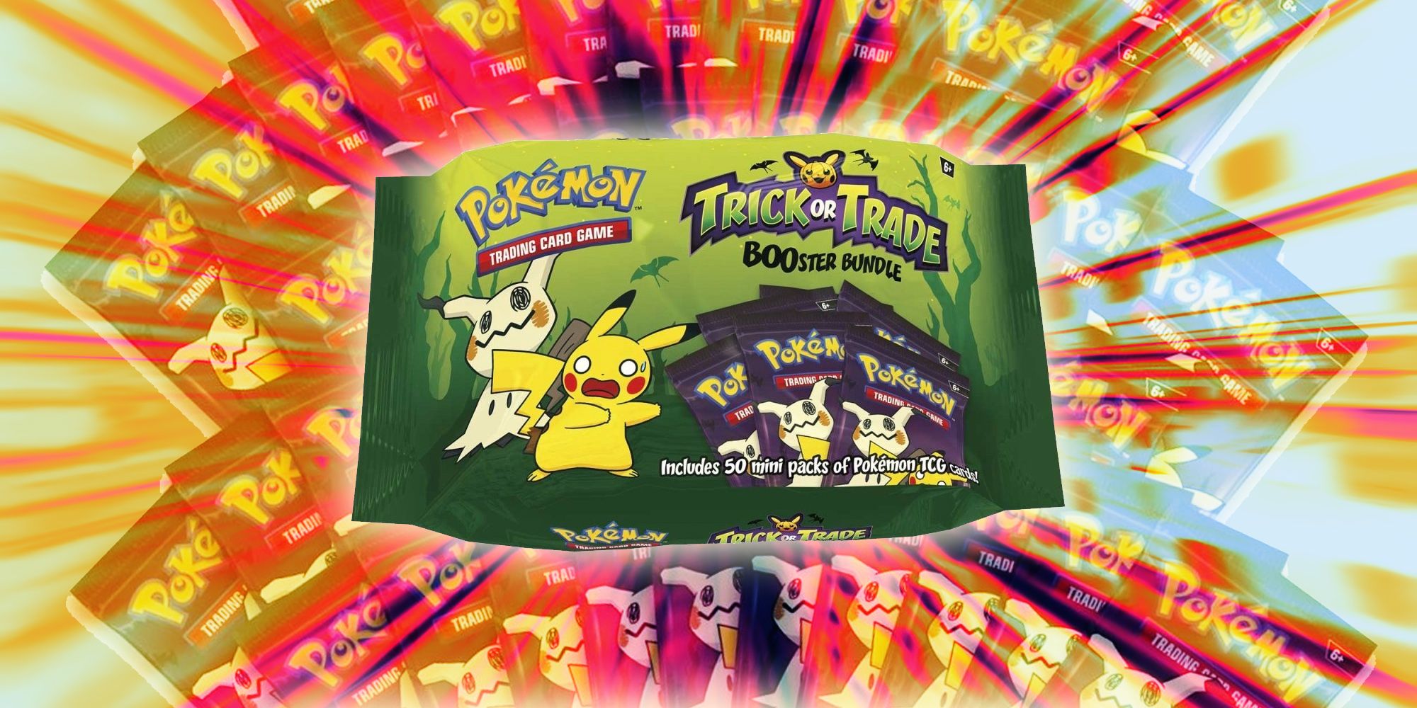 pokemon halloween cards 2023 price list Amazon.com: Pokemon TCG Booster Bundle- Trick or Trade : Toys & Games main image 1