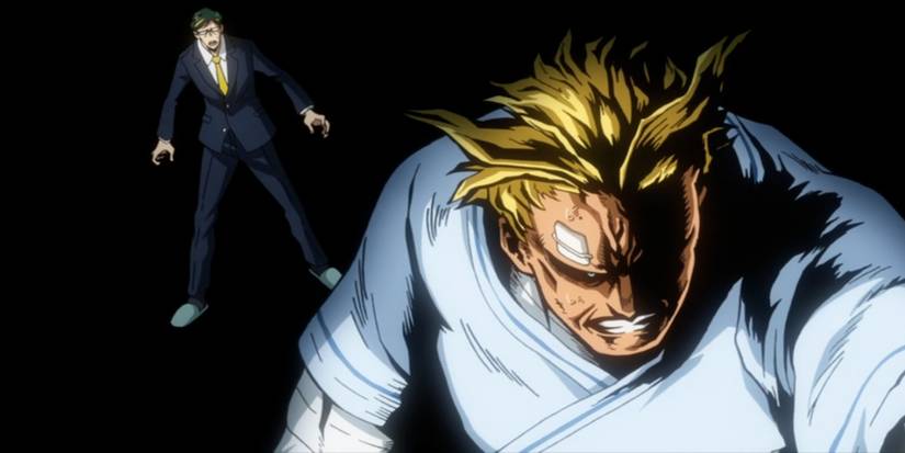 All Might and Nighteye from My Hero Academia