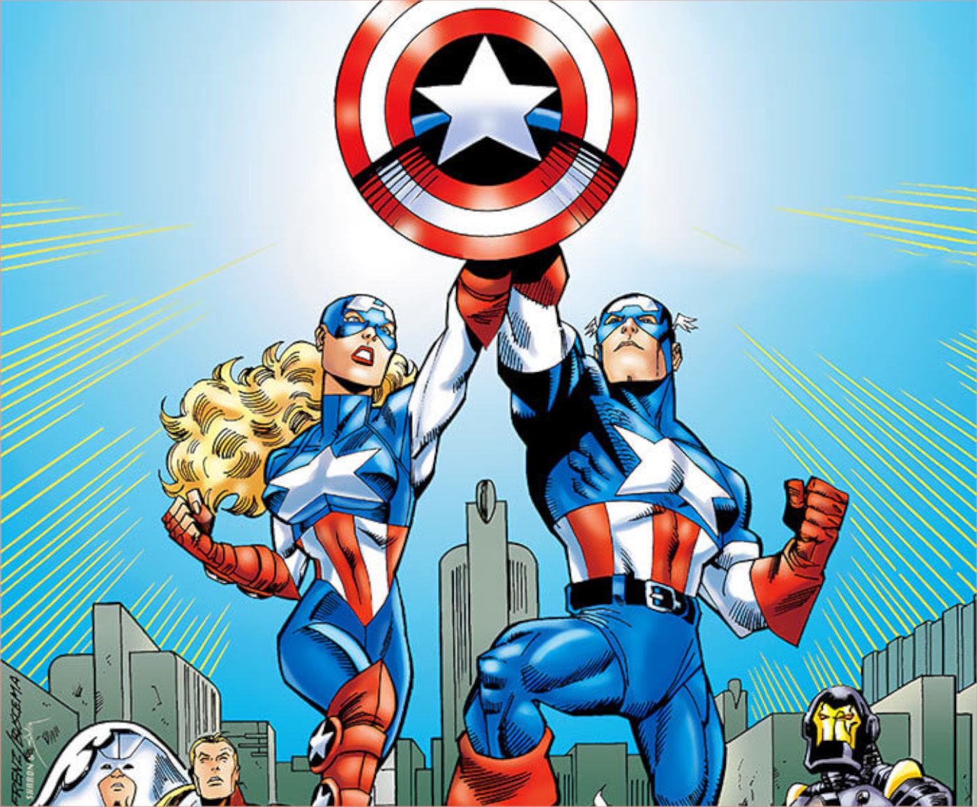 Captain America Cosplay Updates American Dream’s Far-Future Costume for the MCU Era