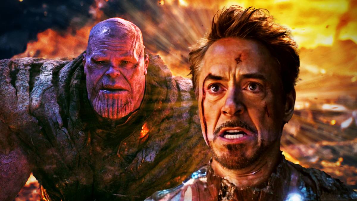 Iron Man Thanos Avengers Endgame