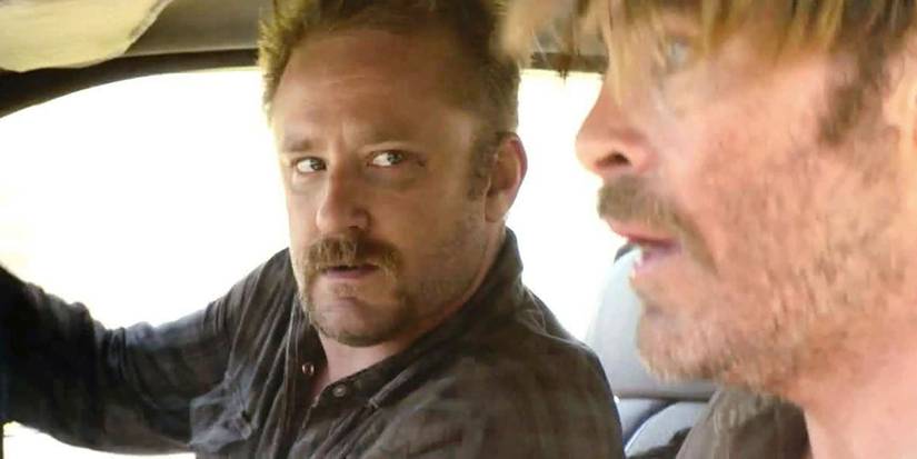 Ben Foster and Chris Pine in Hell or High Water