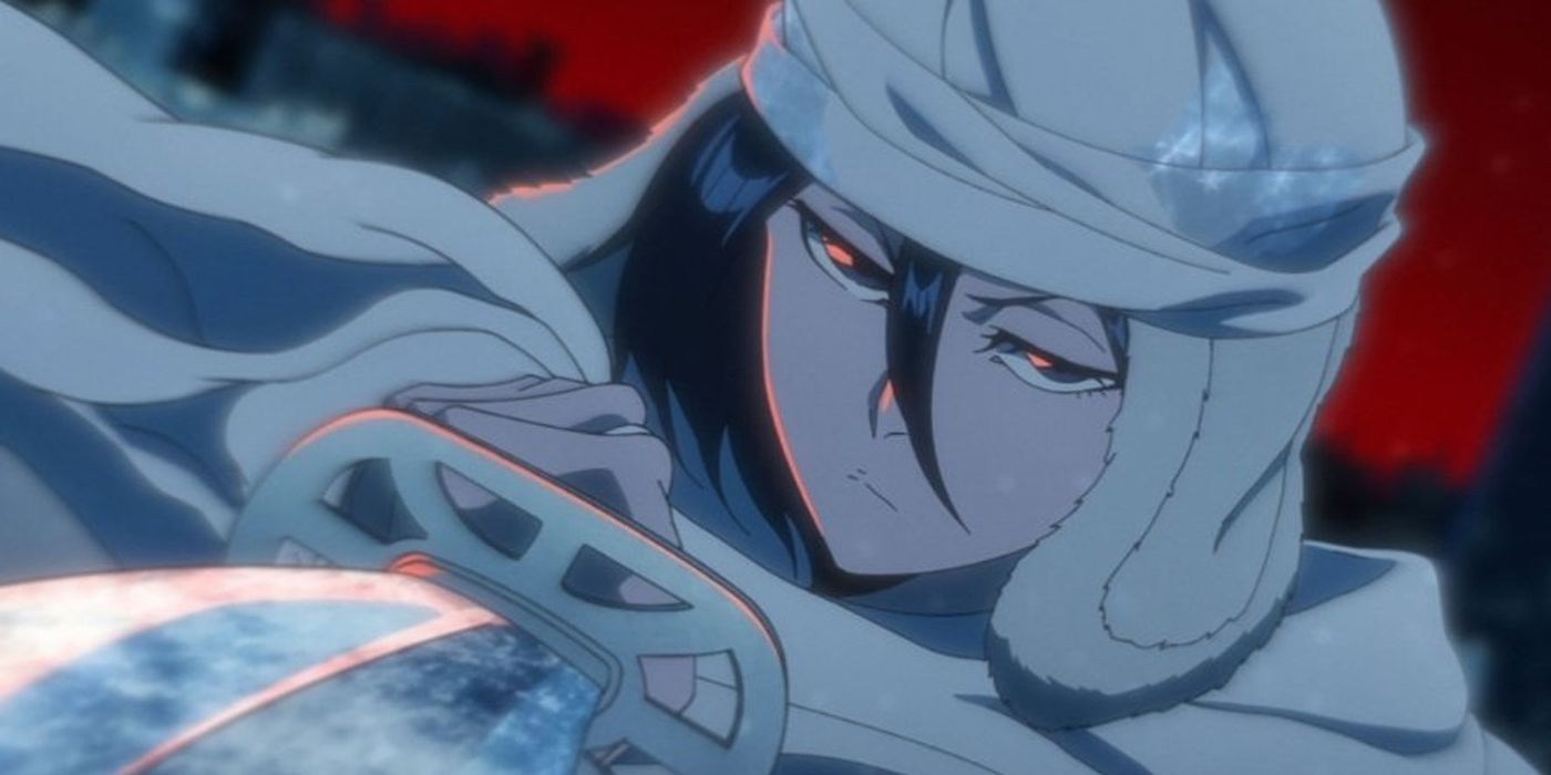 Bleach: Rukia no episódio 19 da Guerra Sangrenta dos Mil Anos.