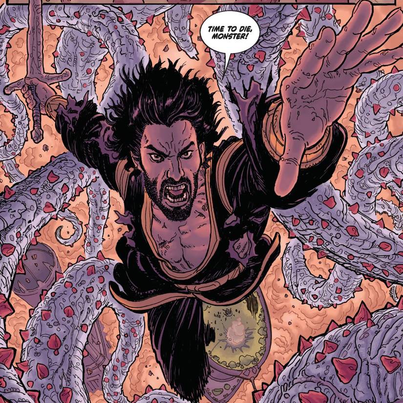 Keanu Reeves Deftly Slashes Through Sword & Sorcery in BRZRKR: Poetry ...