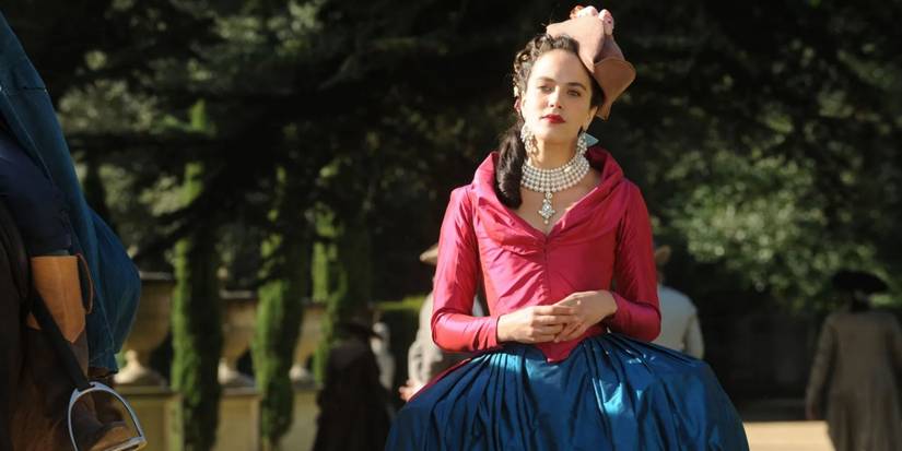 Charlotte em cena de Harlots