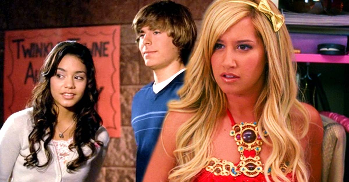 Troy Et Sharpay S'embrassent Dans High School Musical 1200x1200
