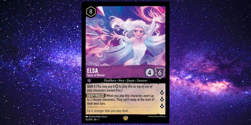 elsa spirit of winter lorcana card Elsa - Spirit of Winter (Enchanted)