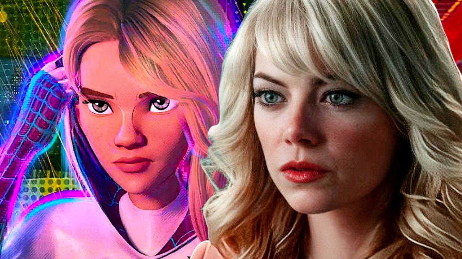 Emma Stone Franja Homem Aranha