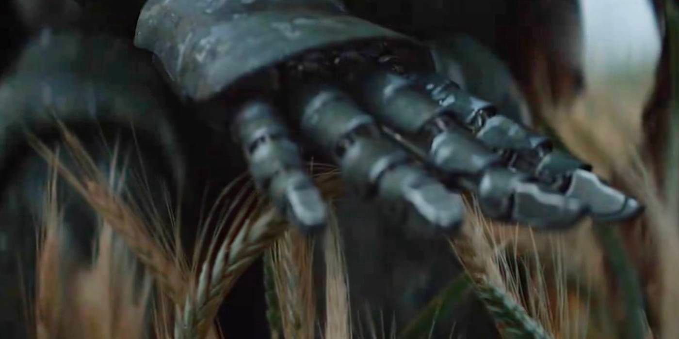 Jimmy&rsquo;s hand in Rebel Moon pic