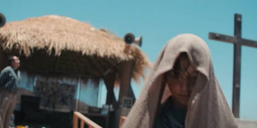 Jodie vestido como Jesus em The Chosen One