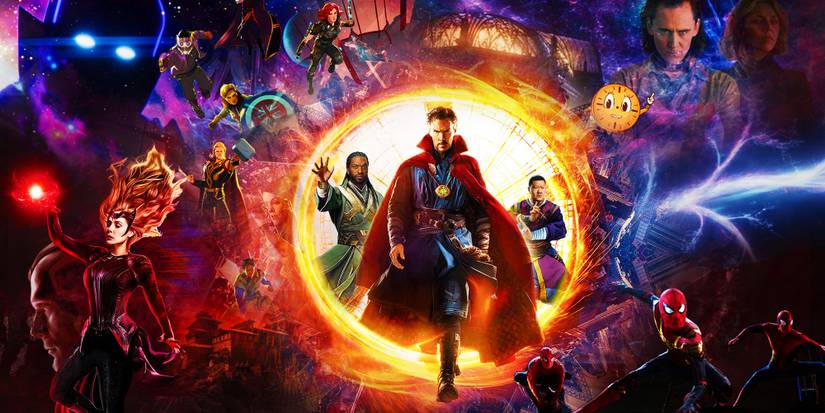The MCU's Multiverse Saga characters in an extensive poster of Phases 4 and 5