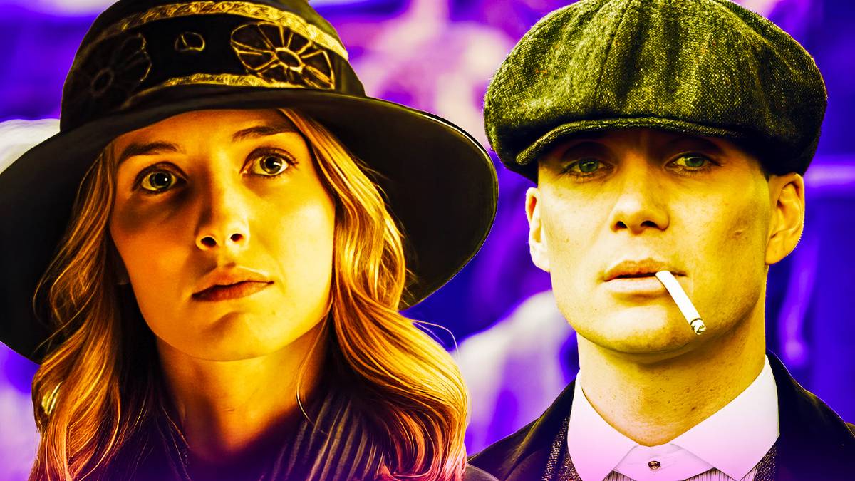 Collage of Grace and Tommy Shelby