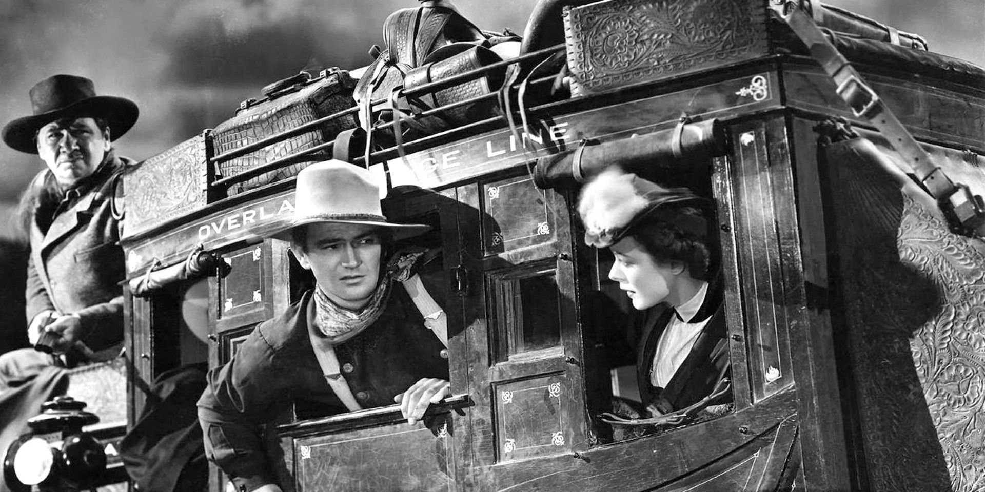 John Wayne in Stagecoach