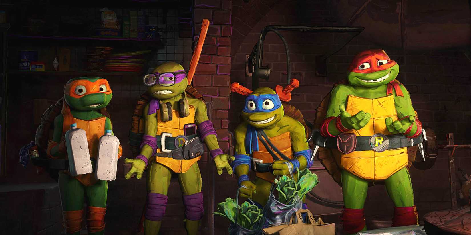 Teenage Mutant Ninja Turtles: Mutant Mayhem - Cena do filme