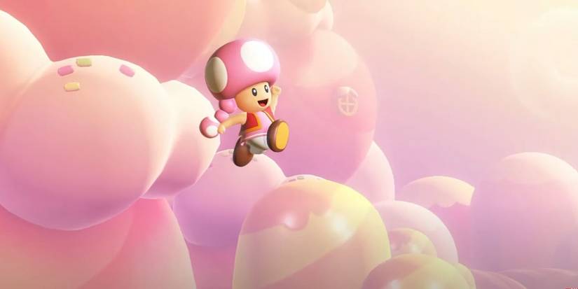 Toadette em Super Mario Bros. Wonder.