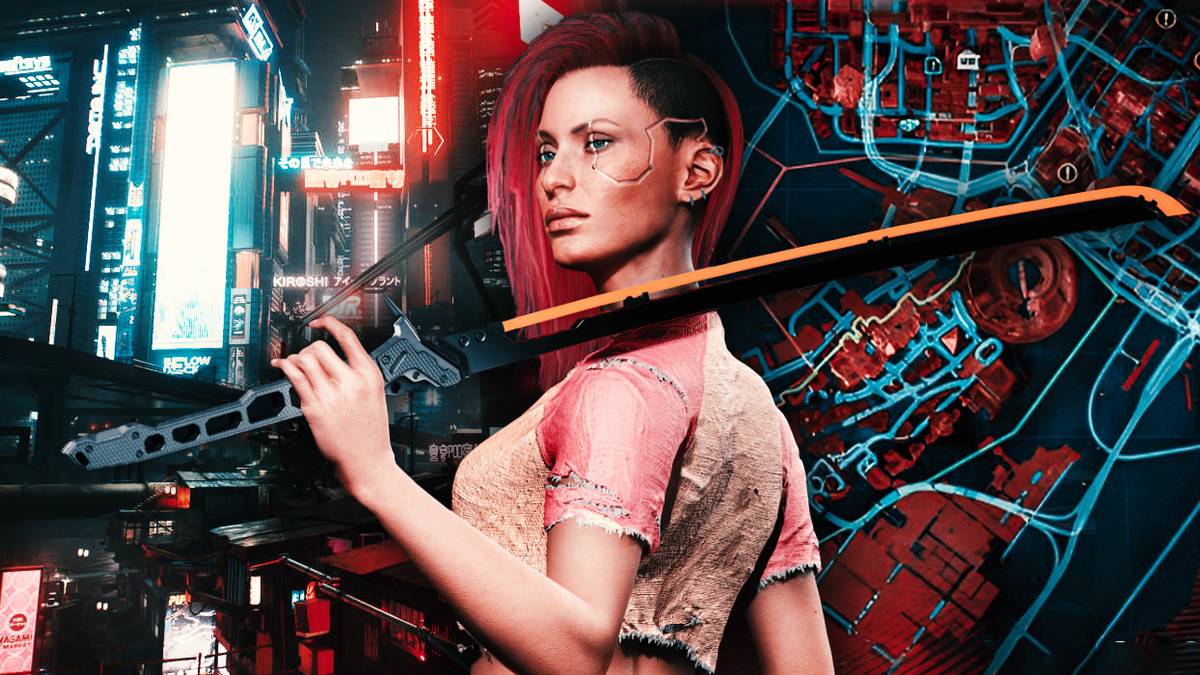 How Big Phantom Liberty's Map Is Compared To Cyberpunk 2077's