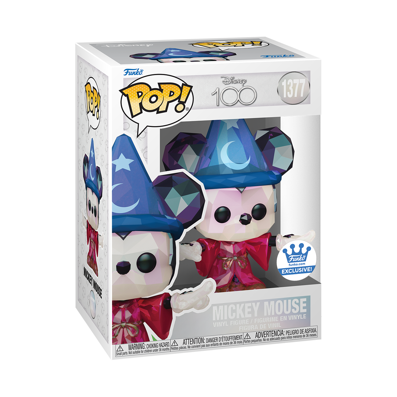【正規品】 Funko Pop! Disney 100 魔法使いの弟子 ミッキー Funko Reveals Mickey Mouse Sorcerer's Apprentice Disney 100 Pop