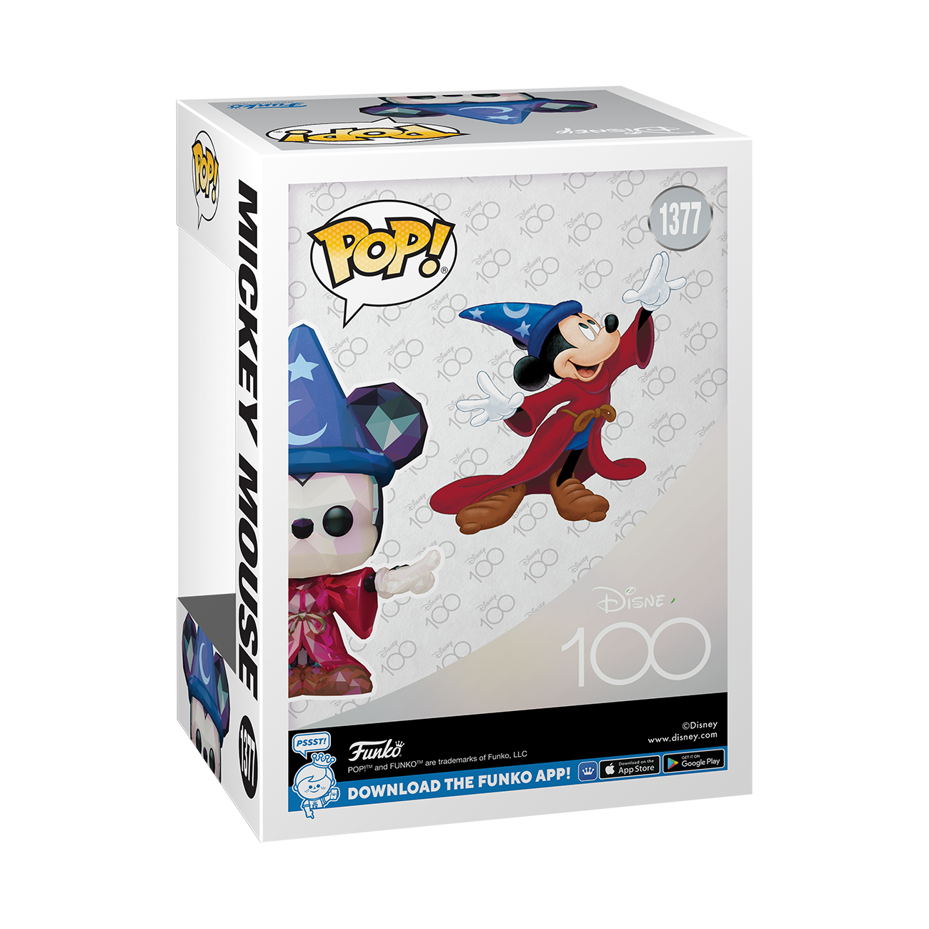 Funko Reveals Mickey Mouse Sorcerer's Apprentice Disney 100 Pop