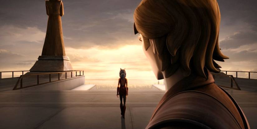 ahsoka leaves the jedi order in the clone wars
