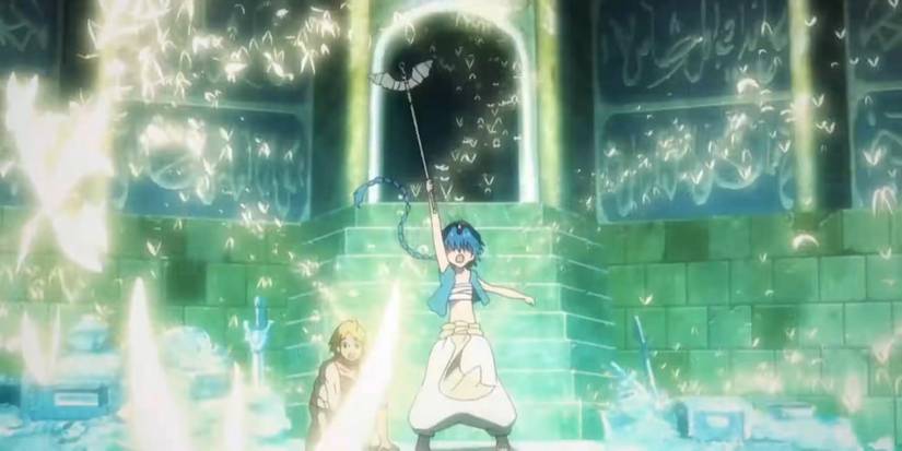 8 Retro Anime That Do Everything Solo Leveling Does, But Better 1 Aladdin (Magi The Labyrinth of Magic)