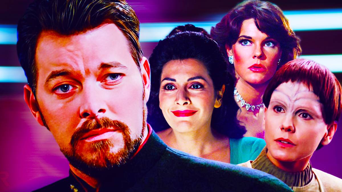 Every Riker Love Interest In Star Trek: TNG (Including Troi)