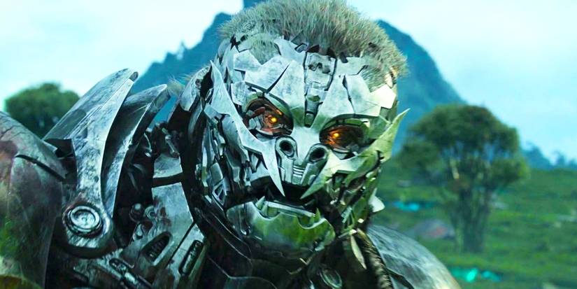 Apelinq looking surprised in Transformers: Rise of the Beasts.