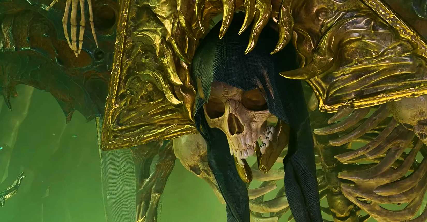 Act 2 Checklist (Everything You Don’t Want To Miss) 6 Apostle of Myrkul, the third form of the Ketheric Thorm boss fight in Baldurs Gate 3. It is a creature made of bones, with a skull face.