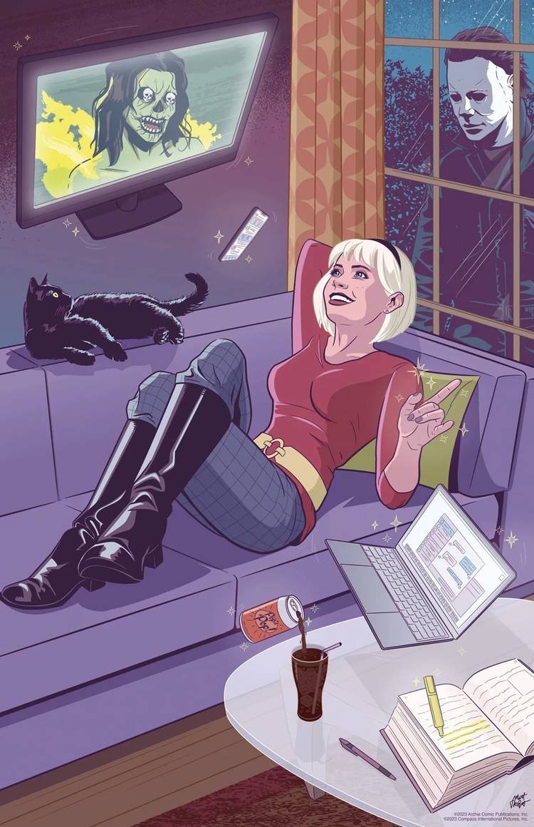 Michael Myers Hits Riverdale in Official Halloween/Archie Crossover Art