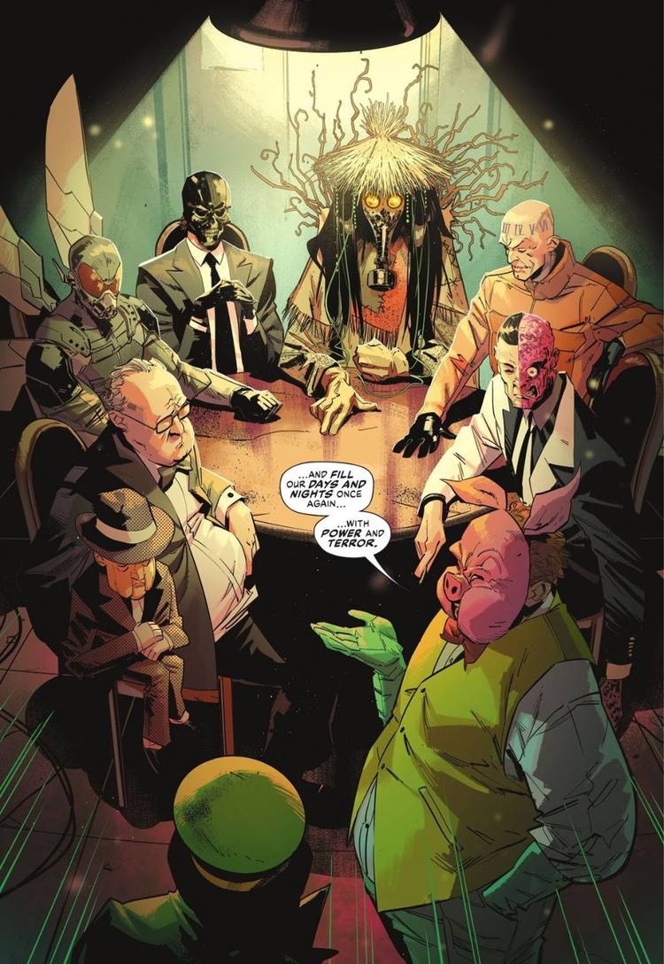 Batman's Villains Team Up in New 