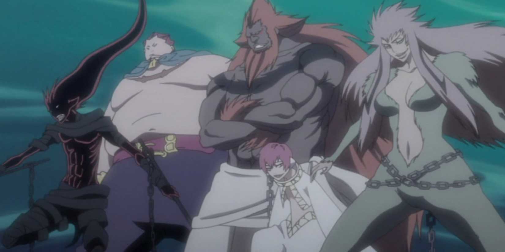 Zanpakuto spirits from Bleach