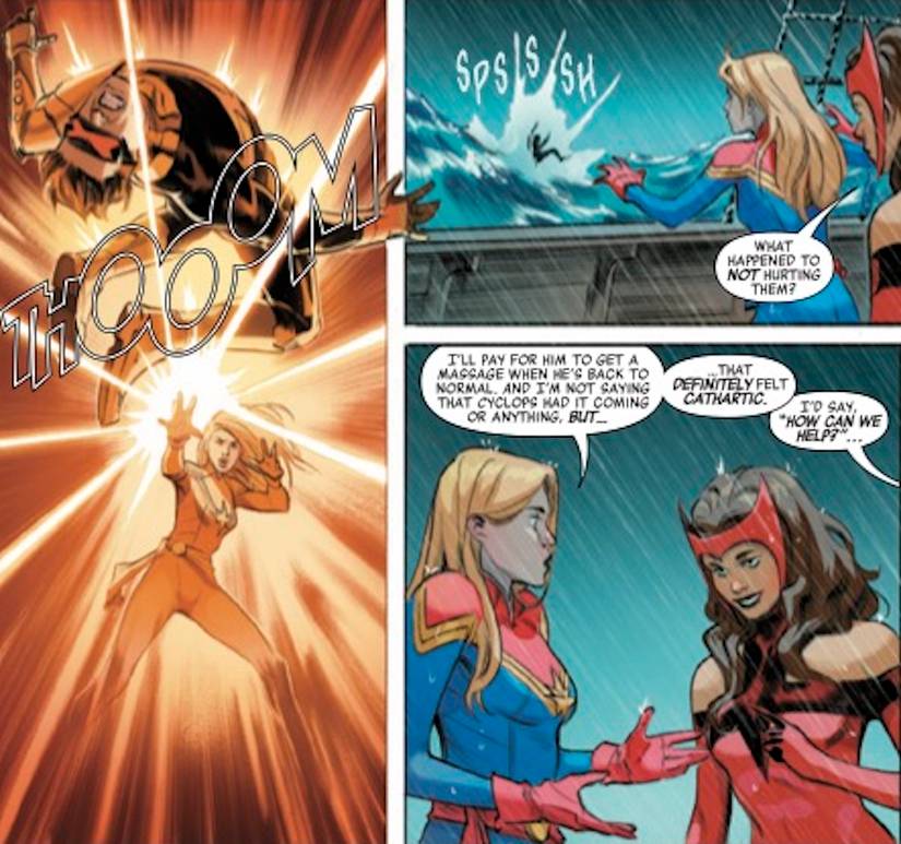 Even Captain Marvel Thinks One X-Man Deserves No Mercy