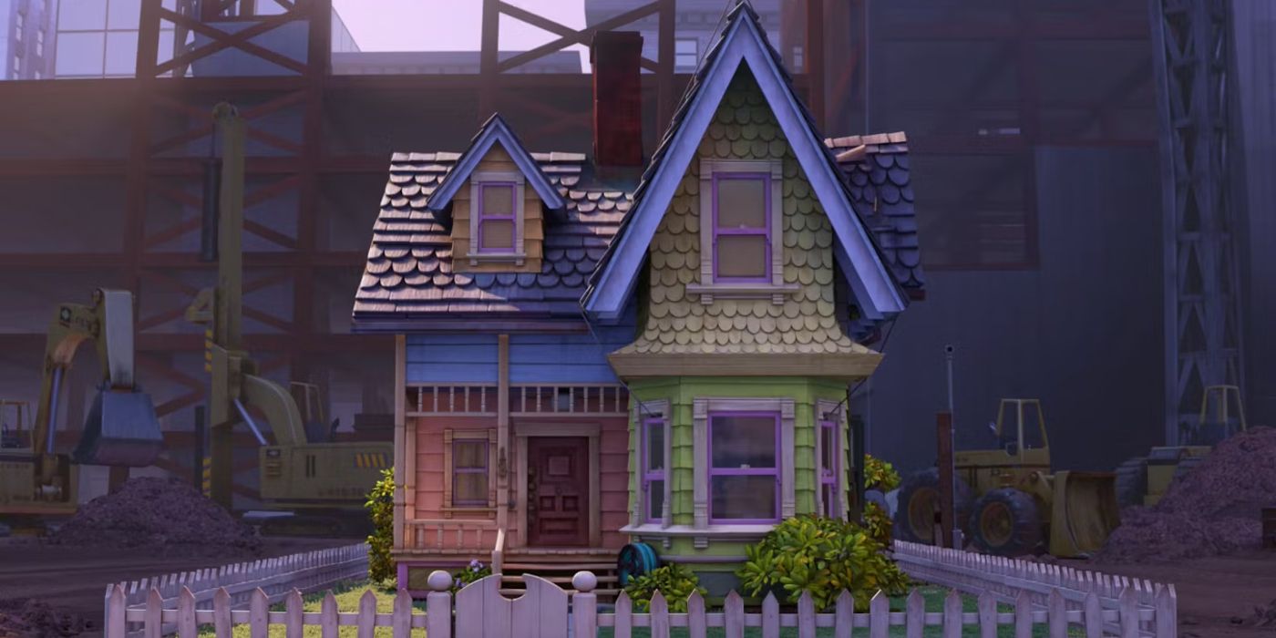 Carl's House & Floating Balloons From Up Get Incredible Recreation With Just Chocolate