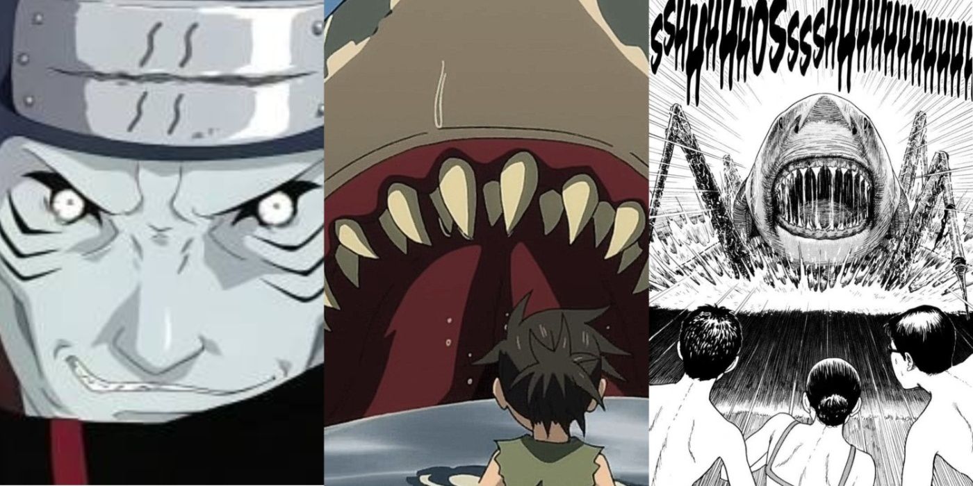 10 Scariest Sharks In Anime \u0026 Manga, image size:1400x700