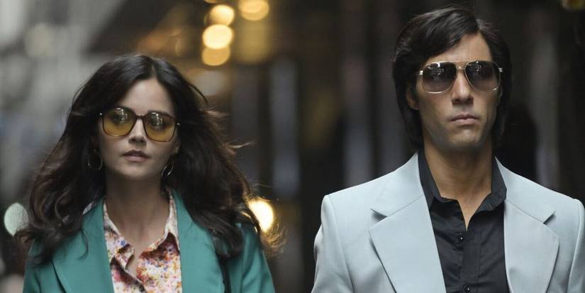 Marie-Andrée Leclerc and Charles Sobhraj walk in the snake