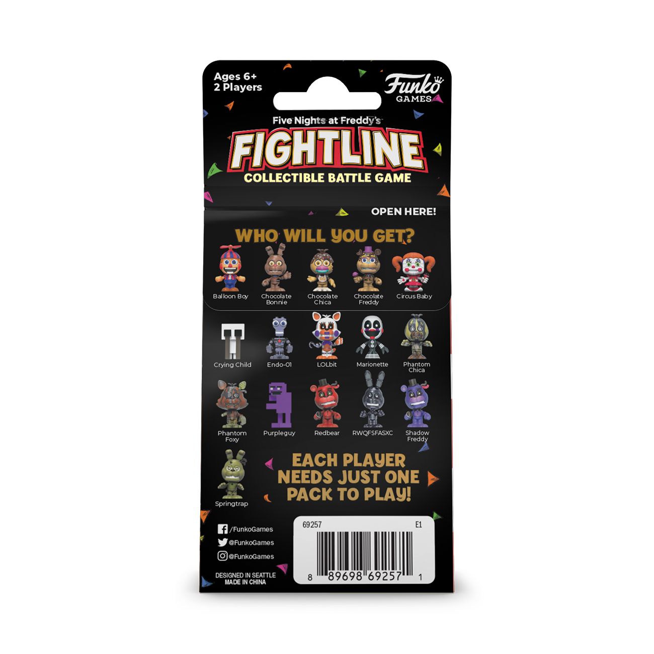 Five Nights At Freddy's: FightLine Board Game Gets A Fun Funko