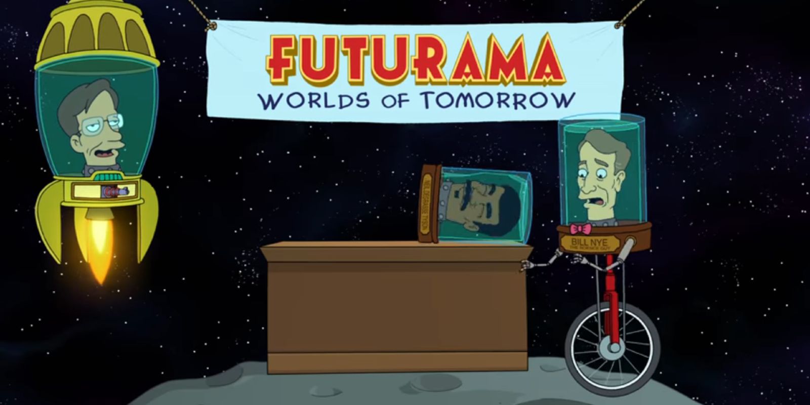 Cada cameo de un científico real en Futurama, clasificado