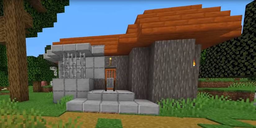 Minecraft World Seed with Blacksmith House full of Diamonds for Speedruns.