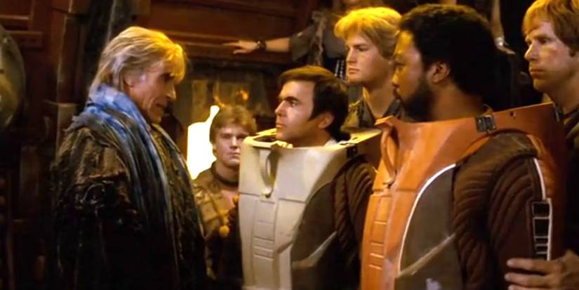 Khan and Chekov in Star Trek Wrath of Khan