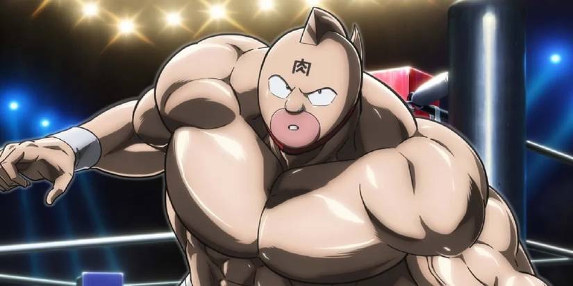 Kinnikuman from the Perfect Origin arc official anime artwork.