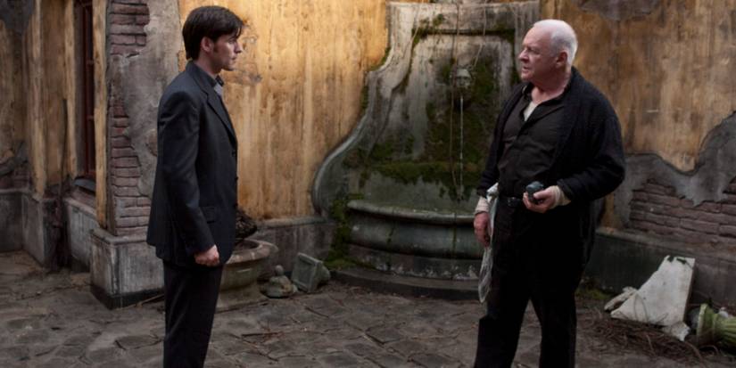 Michael and Father Lucas in The Rite